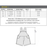 1PC Kids Baby Overalls Dungarees