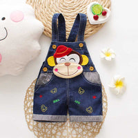 1PC Kids Baby Overalls Dungarees