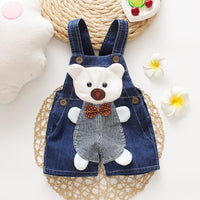 1PC Kids Baby Overalls Dungarees