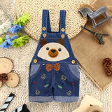 1PC Kids Baby Overalls Dungarees