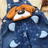 1PC Kids Baby Overalls Dungarees