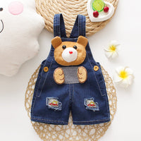 1PC Kids Baby Overalls Dungarees