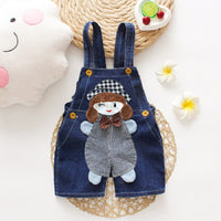 1PC Kids Baby Overalls Dungarees