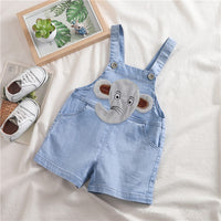 1PC Kids Baby Overalls Dungarees