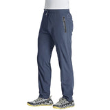 MAGCOMSEN Quick Dry Men's Sweatpants with Zip Pocket   Jogging Hiking