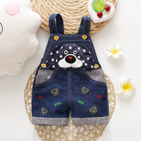 1PC Kids Baby Overalls Dungarees