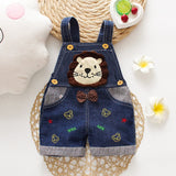 1PC Kids Baby Overalls Dungarees