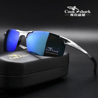 Aluminum magnesium sunglasses HD polarized driving