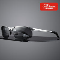 Aluminum magnesium sunglasses HD polarized driving