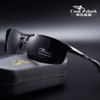 Aluminum magnesium sunglasses HD polarized driving