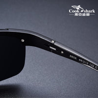 Aluminum magnesium sunglasses HD polarized driving