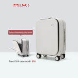 Mixi Patent Design Aluminum Frame Carry On Rolling Luggage 18 20 24 Inch