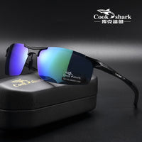 Aluminum magnesium sunglasses HD polarized driving