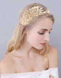 Trendy Fairy  Double-Layer Blade Headband Bridal Wedding