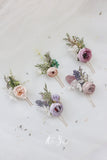 Single Bride Dried Flowers Gypsophila Wedding Dress Headdress