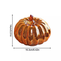 Glass Luminous Pumpkin Lamp With Timer