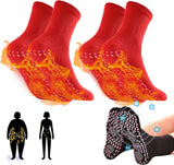 2 Pair AFIZ Tourmaline Slimming Health Self Heating Foot Massage Thermotherapeutic Sock