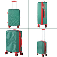 3pcs Luggage Set (20/24/28 Inch) Hardside  Spinner Wheels