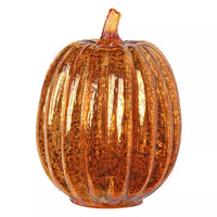 Glass Luminous Pumpkin Lamp With Timer