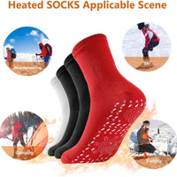 2 Pair AFIZ Tourmaline Slimming Health Self Heating Foot Massage Thermotherapeutic Sock