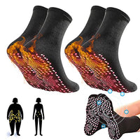 2 Pair AFIZ Tourmaline Slimming Health Self Heating Foot Massage Thermotherapeutic Sock