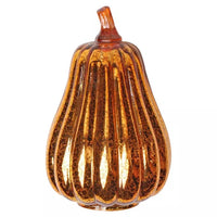 Glass Luminous Pumpkin Lamp With Timer